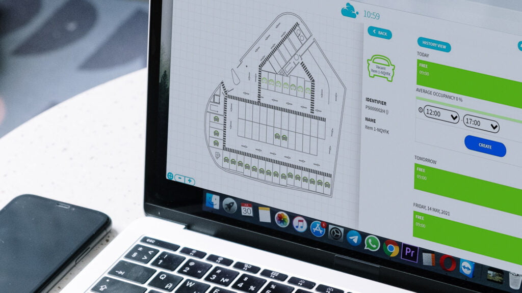 Parking booking solution