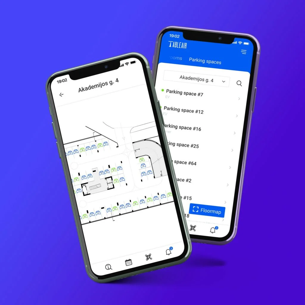 Parking management on mobile