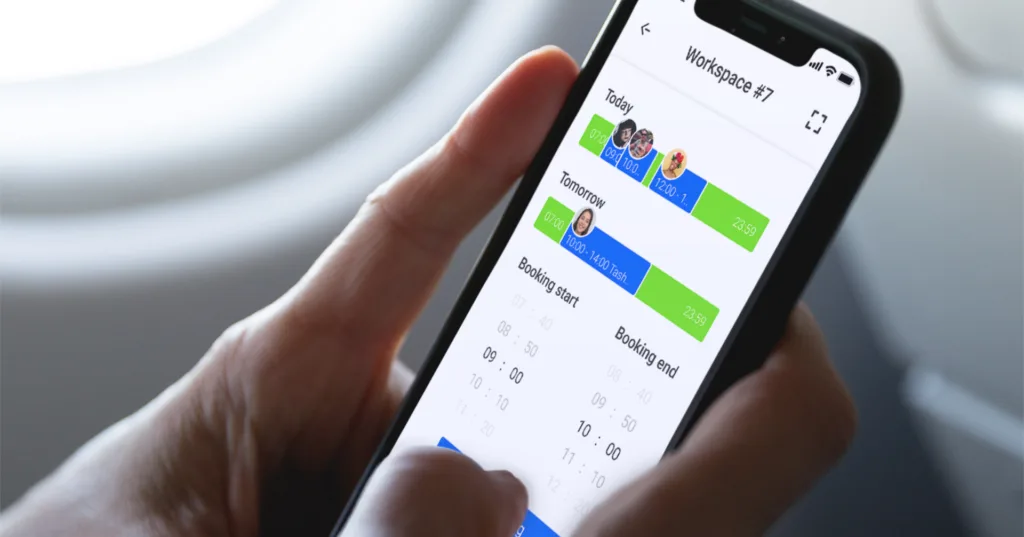 Hoteling app
